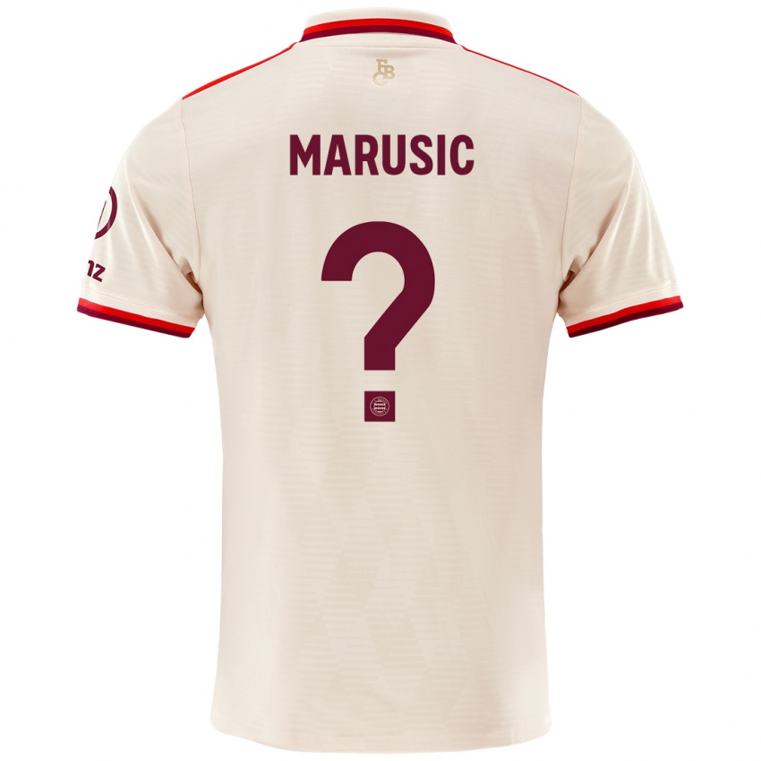 Homme Maillot Gabriel Marusic #0 Lin Troisieme 2024/25 T-Shirt Suisse