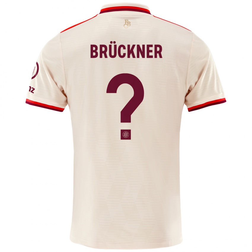 Homme Maillot Angelo Brückner #0 Lin Troisieme 2024/25 T-Shirt Suisse