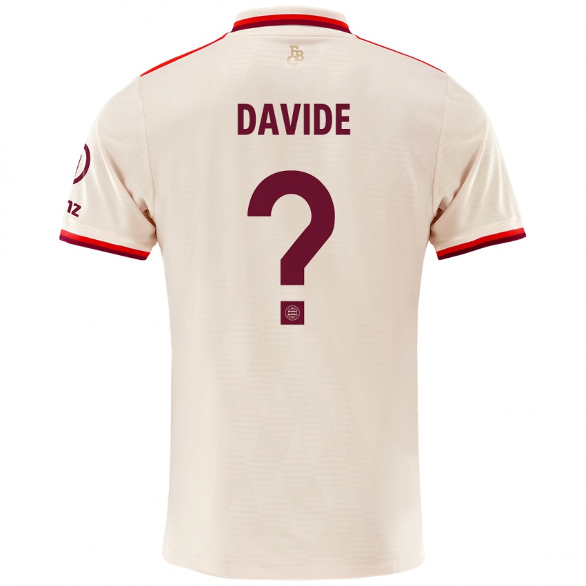 Homme Maillot Davide Dell'erba #0 Lin Troisieme 2024/25 T-Shirt Suisse