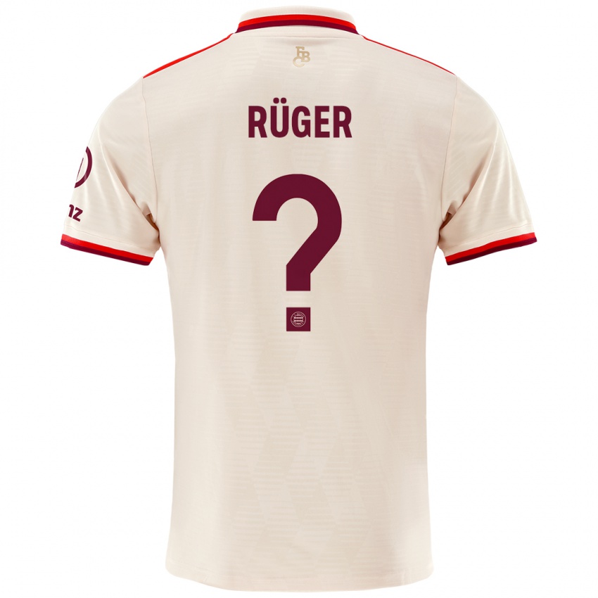 Homme Maillot Kurt Rüger #0 Lin Troisieme 2024/25 T-Shirt Suisse