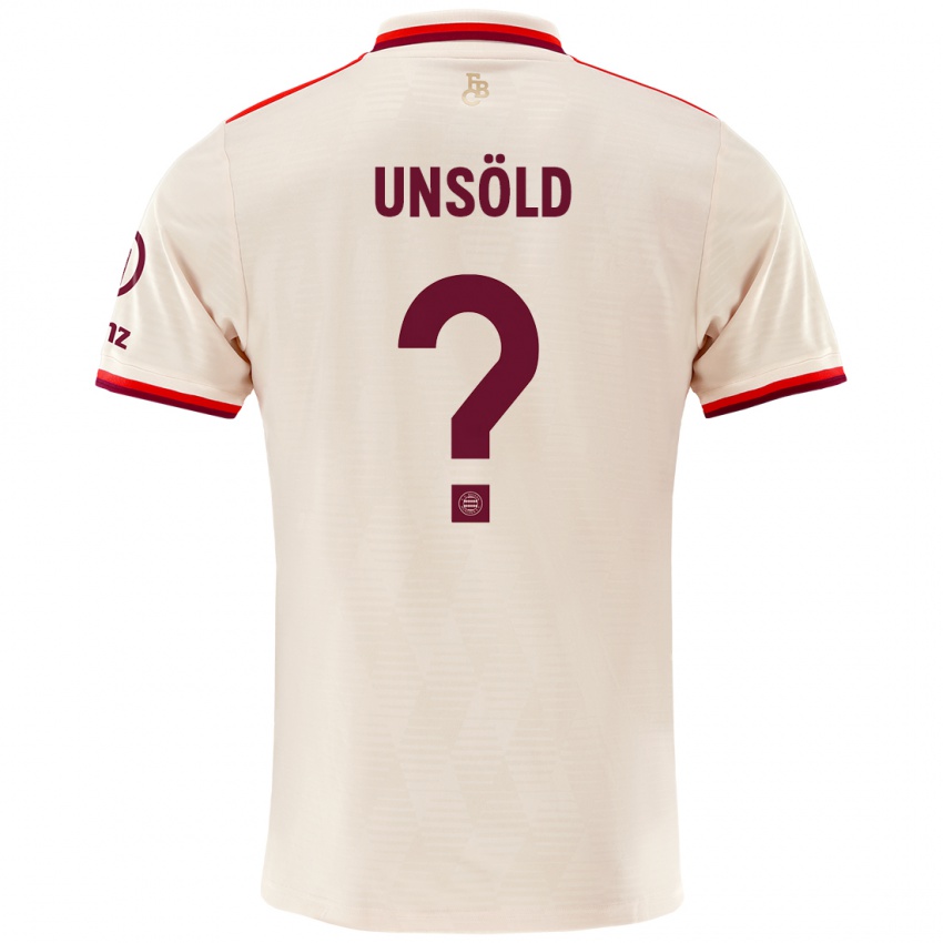 Homme Maillot Samuel Unsöld #0 Lin Troisieme 2024/25 T-Shirt Suisse