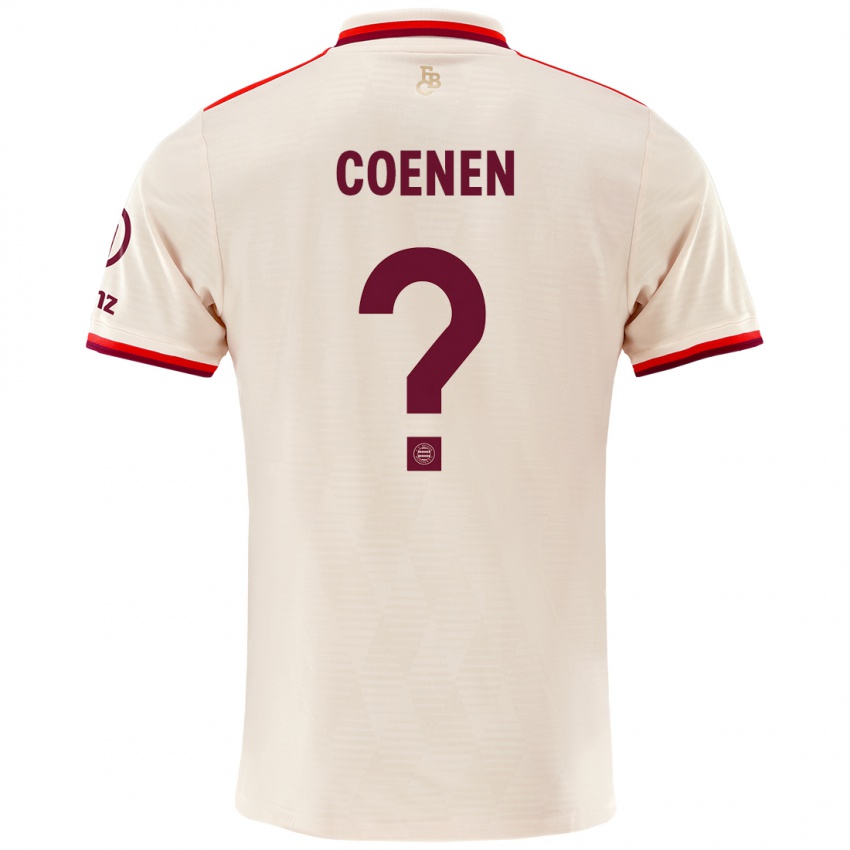 Homme Maillot Alexander Coenen #0 Lin Troisieme 2024/25 T-Shirt Suisse