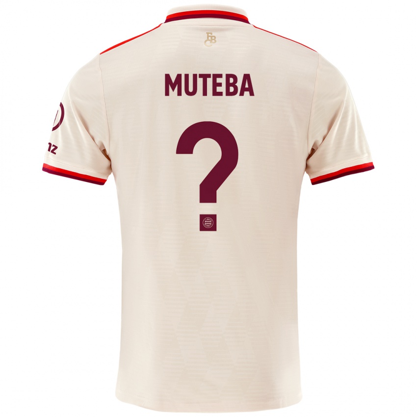 Homme Maillot Elias Muteba #0 Lin Troisieme 2024/25 T-Shirt Suisse