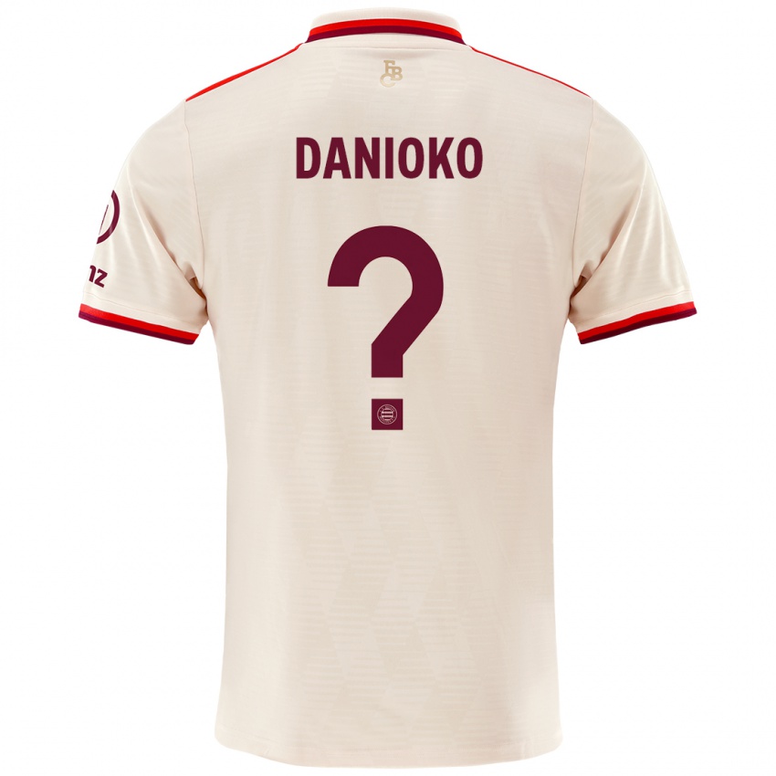 Homme Maillot Leeron Danioko #0 Lin Troisieme 2024/25 T-Shirt Suisse