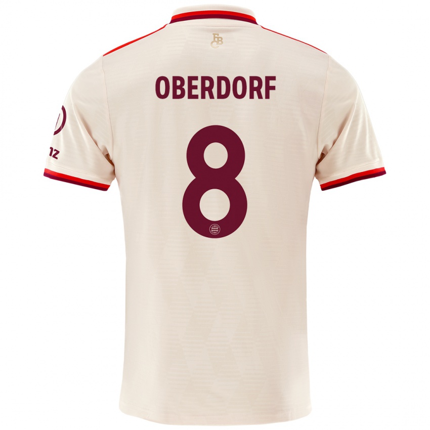 Homme Maillot Lena Oberdorf #8 Lin Troisieme 2024/25 T-Shirt Suisse