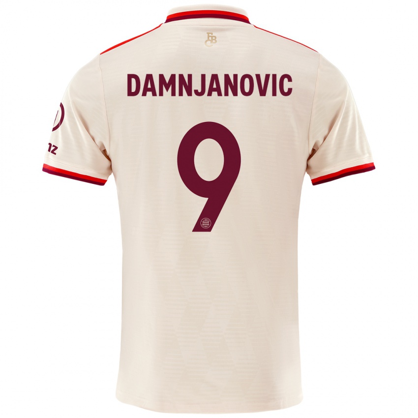 Homme Maillot Jovana Damnjanovic #9 Lin Troisieme 2024/25 T-Shirt Suisse