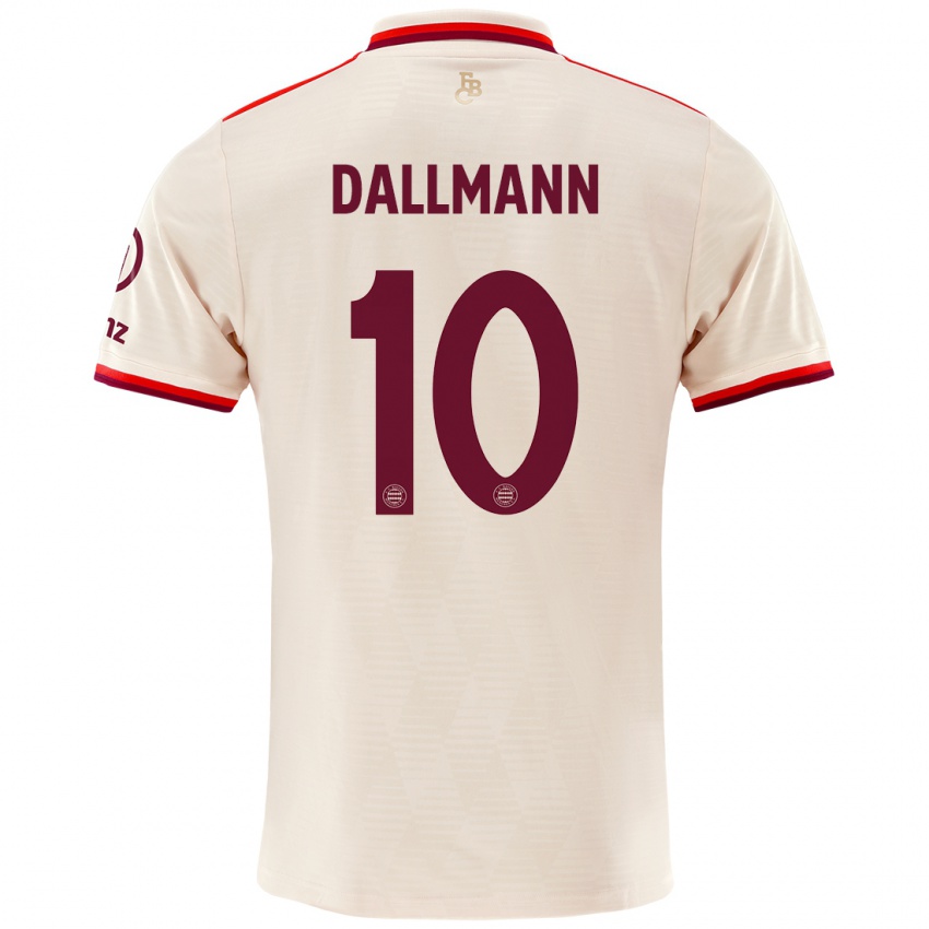 Homme Maillot Linda Dallmann #10 Lin Troisieme 2024/25 T-Shirt Suisse