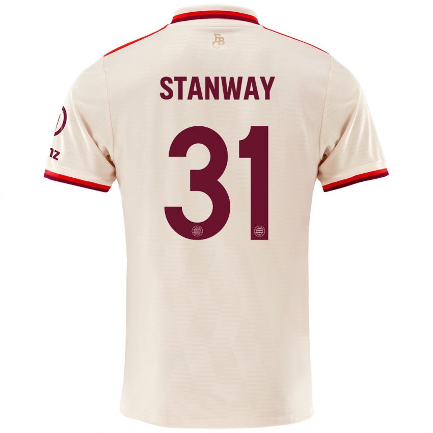 Homme Maillot Georgia Stanway #31 Lin Troisieme 2024/25 T-Shirt Suisse