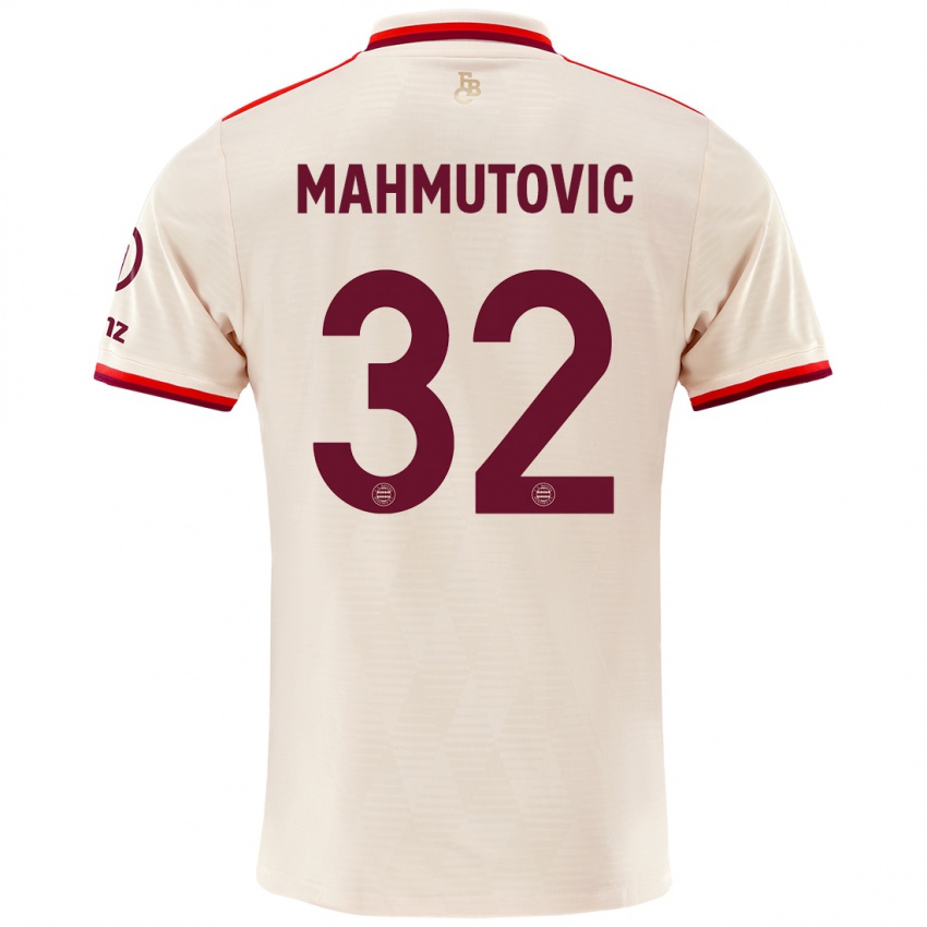 Homme Maillot Ena Mahmutovic #32 Lin Troisieme 2024/25 T-Shirt Suisse