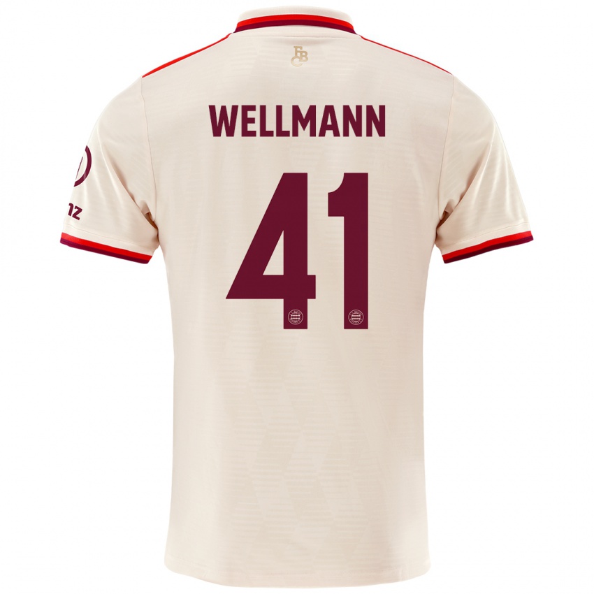 Homme Maillot Anna Wellmann #41 Lin Troisieme 2024/25 T-Shirt Suisse