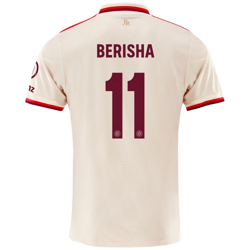 Homme Maillot Dion Berisha #11 Lin Troisieme 2024/25 T-Shirt Suisse