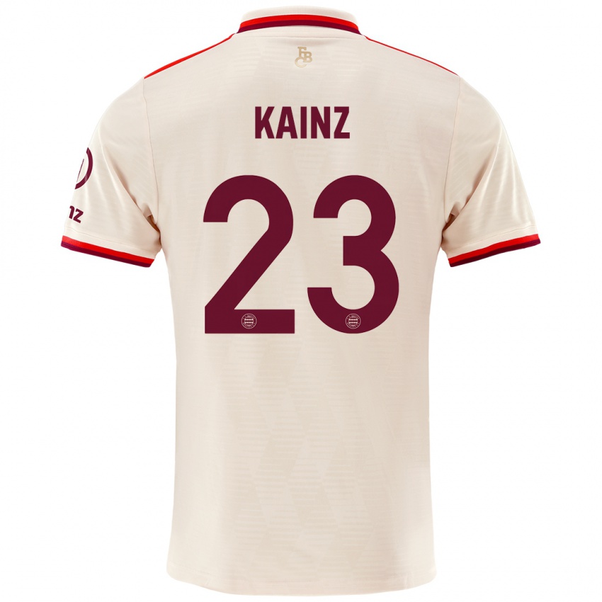 Homme Maillot Manuel Kainz #23 Lin Troisieme 2024/25 T-Shirt Suisse