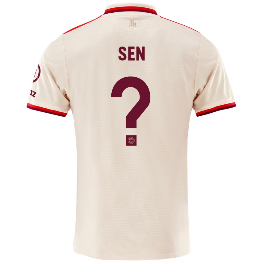 Homme Maillot Salih Sen #0 Lin Troisieme 2024/25 T-Shirt Suisse