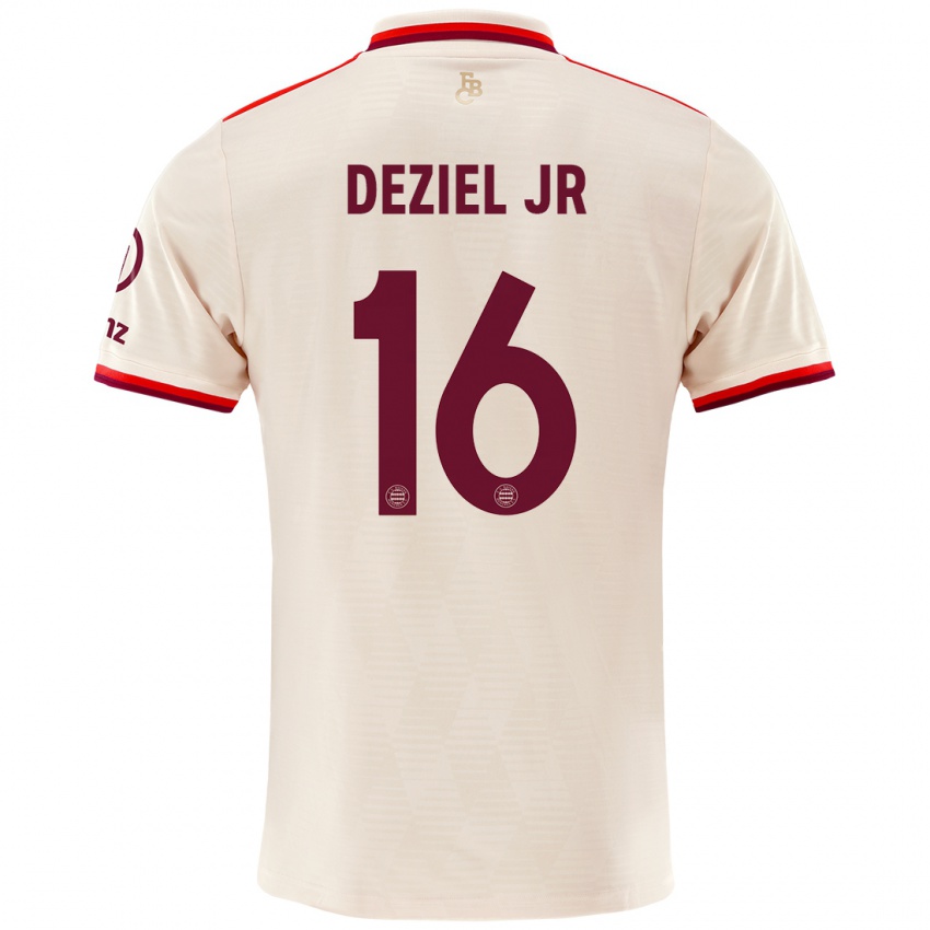 Homme Maillot Robert Deziel Jr #16 Lin Troisieme 2024/25 T-Shirt Suisse