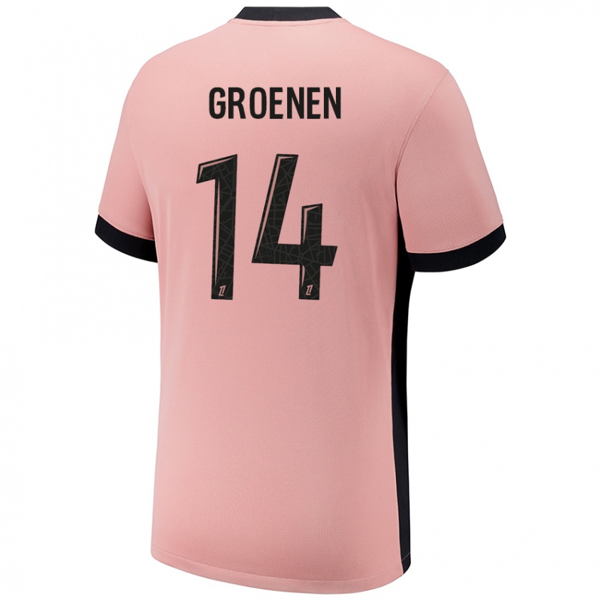 Herren Jackie Groenen #14 Rostros Ausweichtrikot Trikot 2024/25 T-Shirt Schweiz