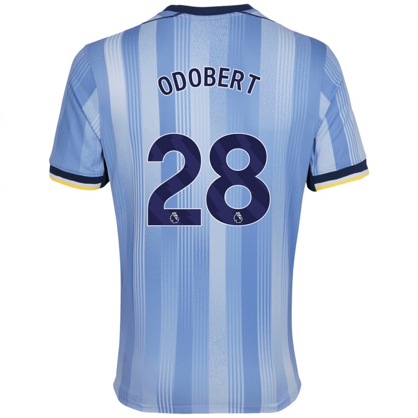 Damen Wilson Odobert #28 Hellblau Auswärtstrikot Trikot 2024/25 T-Shirt Schweiz