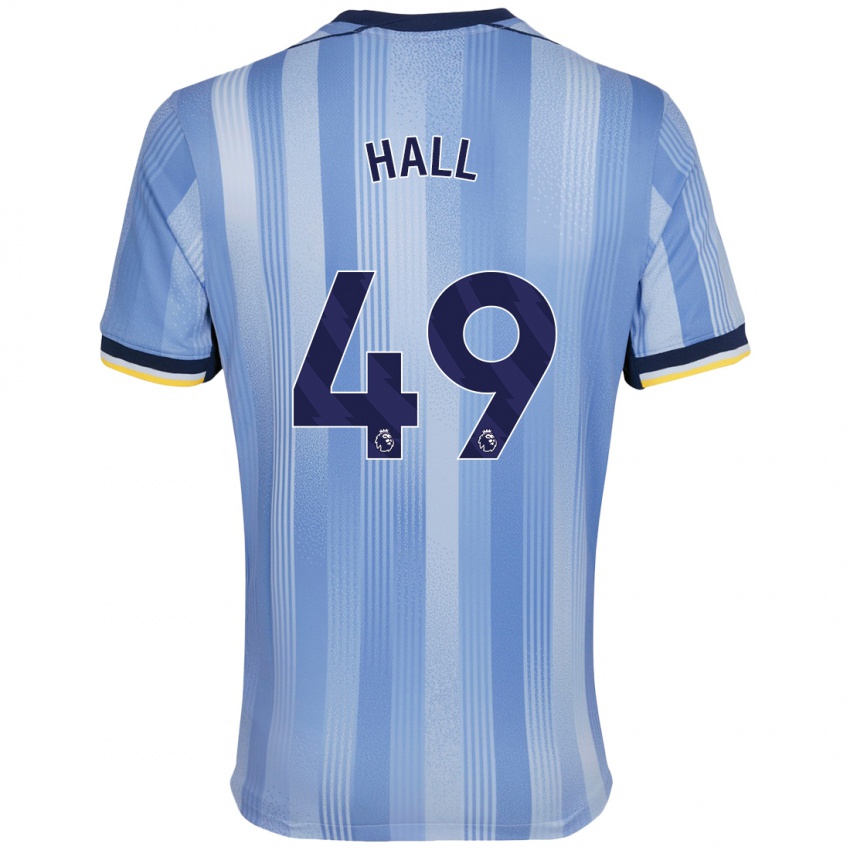 Damen Tyrese Hall #49 Hellblau Auswärtstrikot Trikot 2024/25 T-Shirt Schweiz