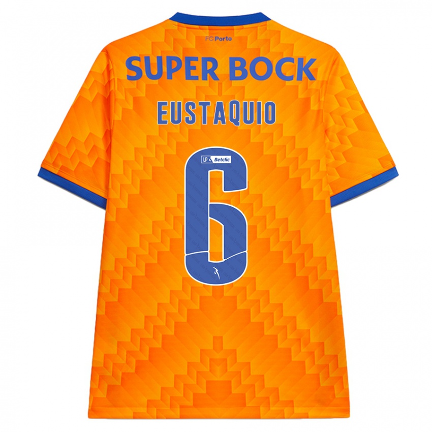 Damen Stephen Eustaquio #6 Orange Auswärtstrikot Trikot 2024/25 T-Shirt Schweiz