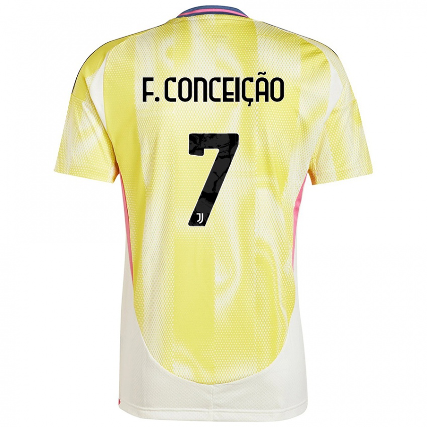 Damen Francisco Conceicao #7 Orange Auswärtstrikot Trikot 2024/25 T-Shirt Schweiz