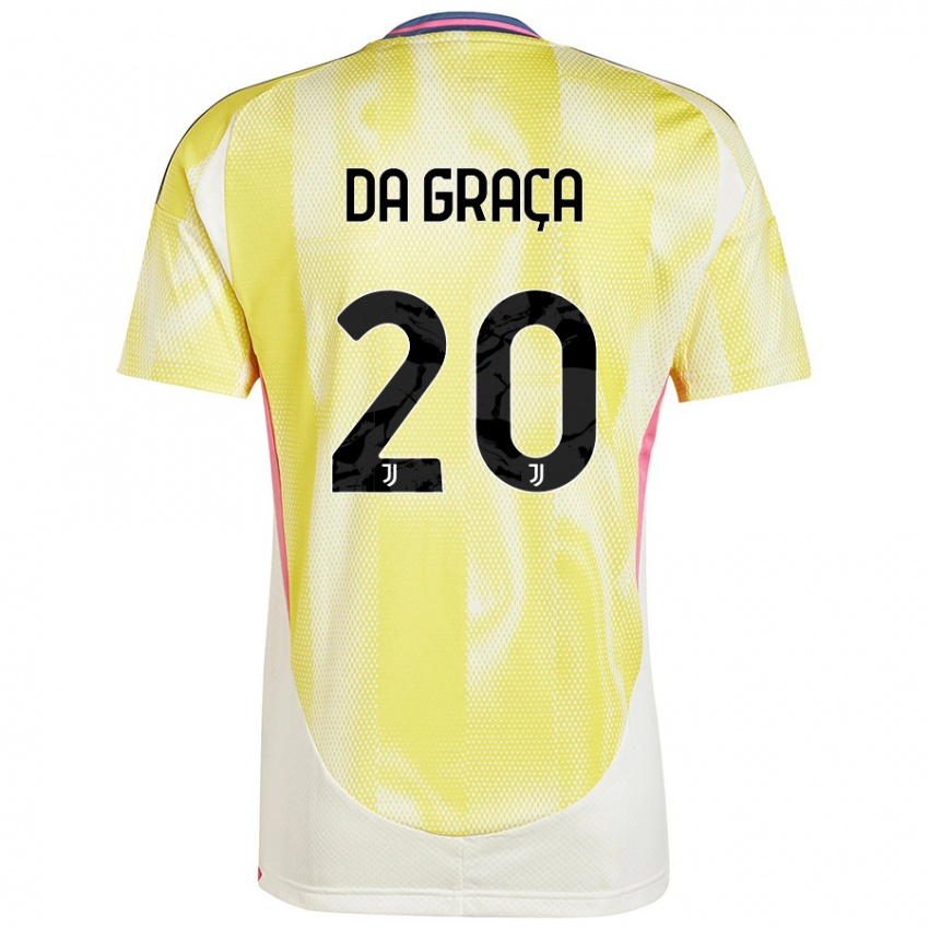 Damen Cosimo Da Graça #20 Solargelb Auswärtstrikot Trikot 2024/25 T-Shirt Schweiz