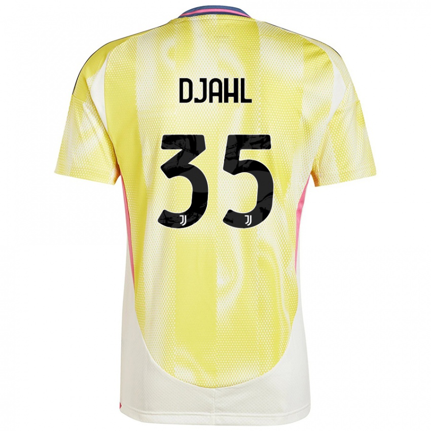 Damen Rayan Djahl #35 Solargelb Auswärtstrikot Trikot 2024/25 T-Shirt Schweiz