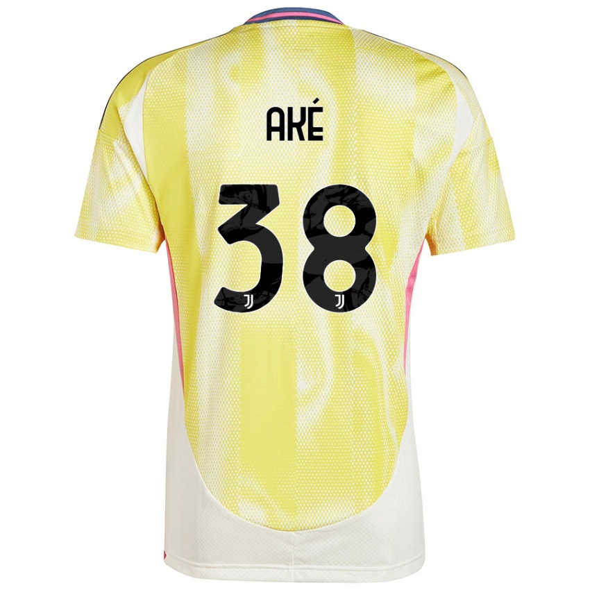 Damen Marley Ake #38 Solargelb Auswärtstrikot Trikot 2024/25 T-Shirt Schweiz