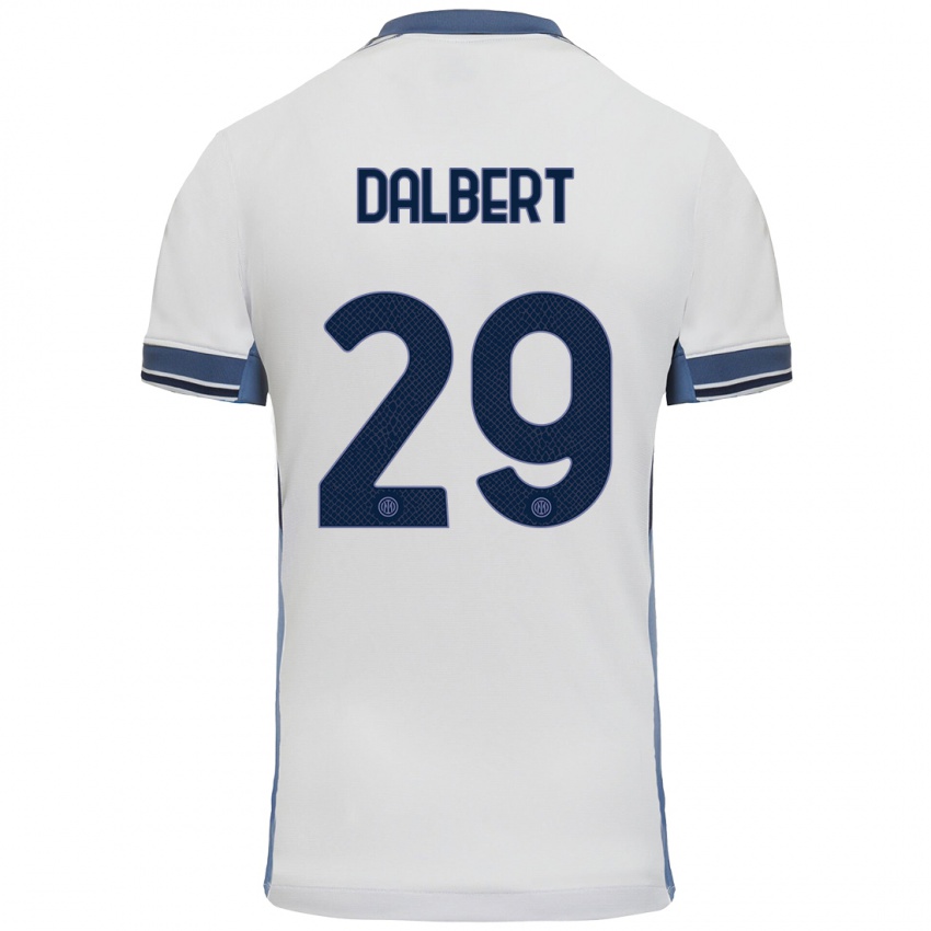 Damen Dalbert #29 Weißgrau Auswärtstrikot Trikot 2024/25 T-Shirt Schweiz