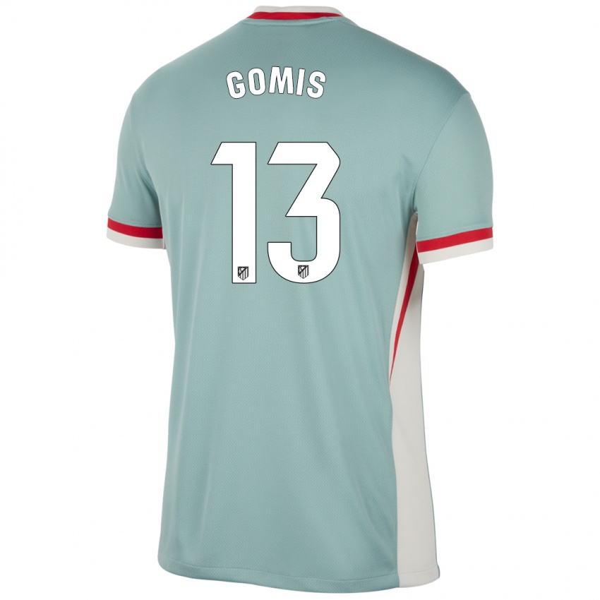 Damen Antonio Gomis #13 Hellbeige Blau Auswärtstrikot Trikot 2024/25 T-Shirt Schweiz