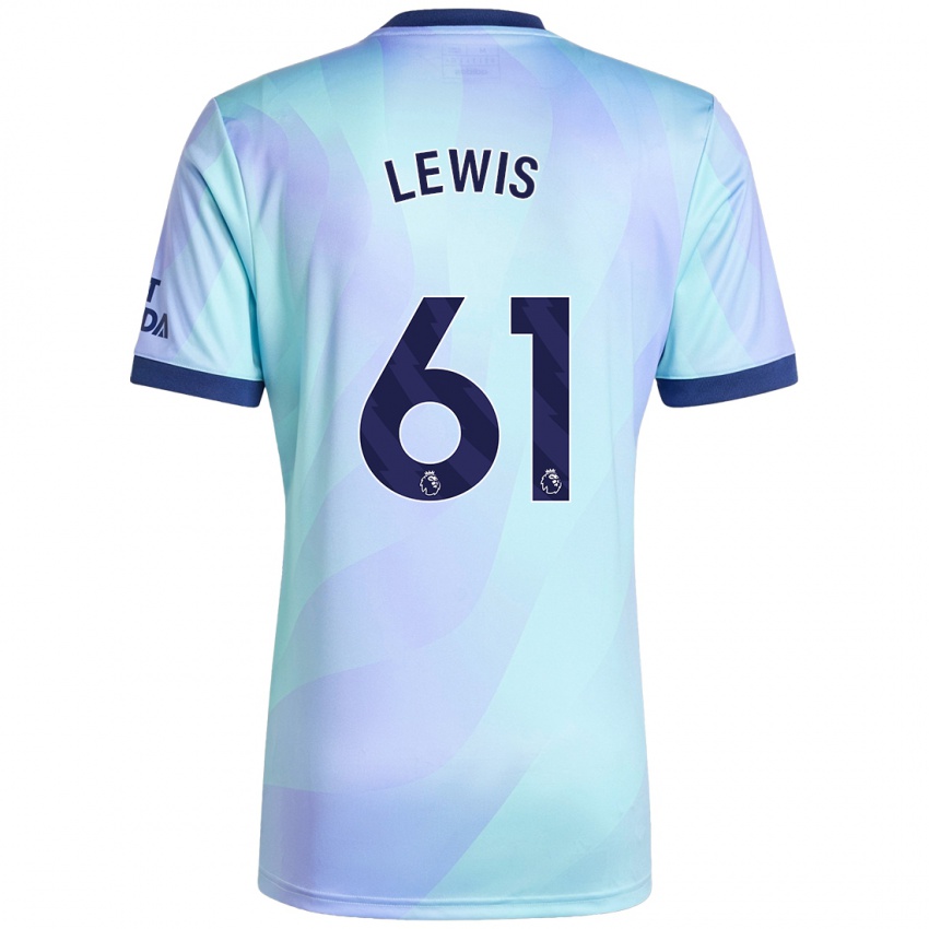 Damen George Lewis #61 Aquamarin Ausweichtrikot Trikot 2024/25 T-Shirt Schweiz