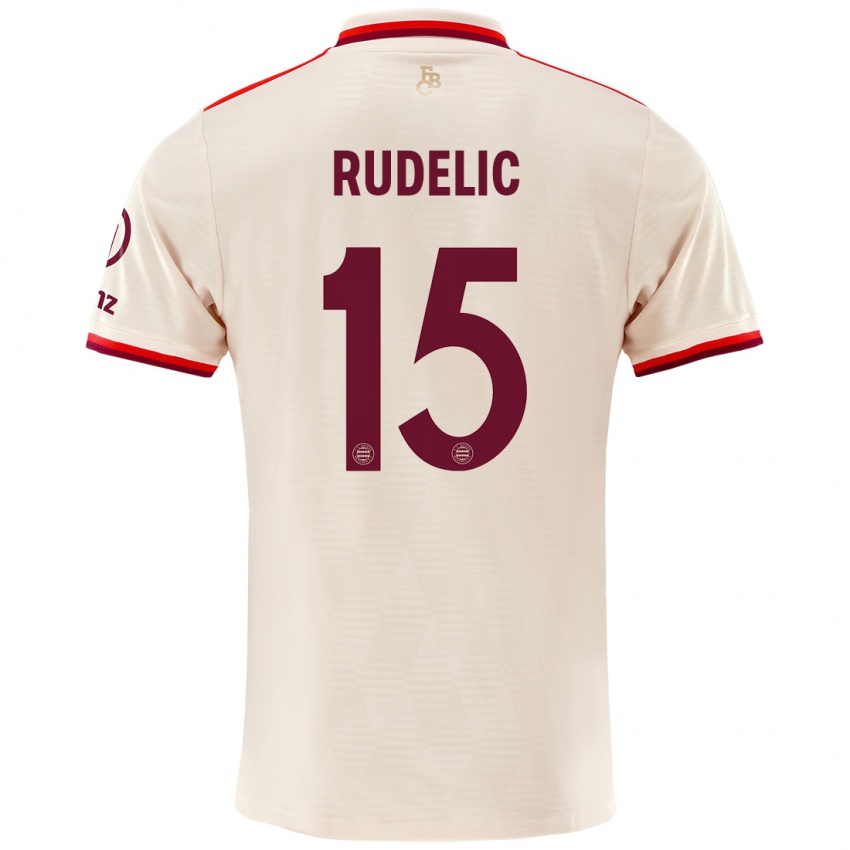 Femme Maillot Ivana Rudelic #15 Lin Troisieme 2024/25 T-Shirt Suisse