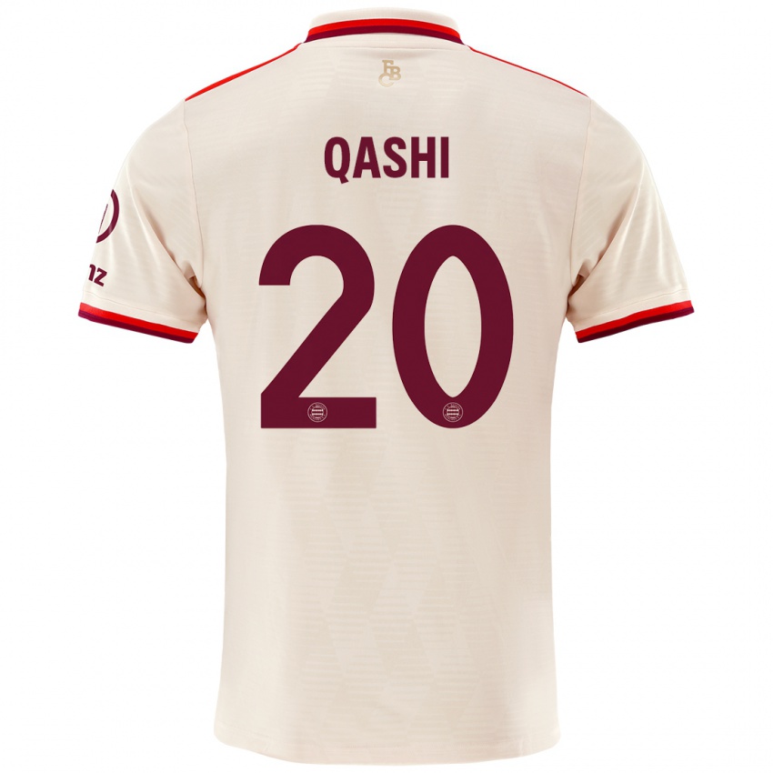 Femme Maillot Yousef Qashi #20 Lin Troisieme 2024/25 T-Shirt Suisse