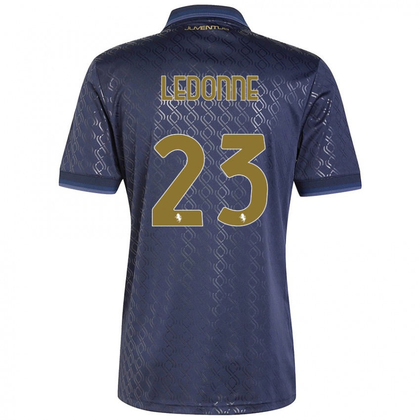 Damen Nicolo Ledonne #23 Marineblau Ausweichtrikot Trikot 2024/25 T-Shirt Schweiz