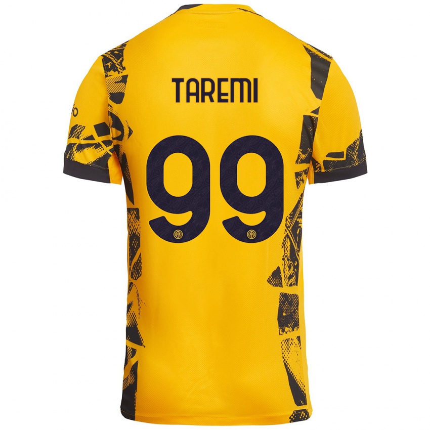 Damen Mehdi Taremi #99 Gold Schwarz Ausweichtrikot Trikot 2024/25 T-Shirt Schweiz