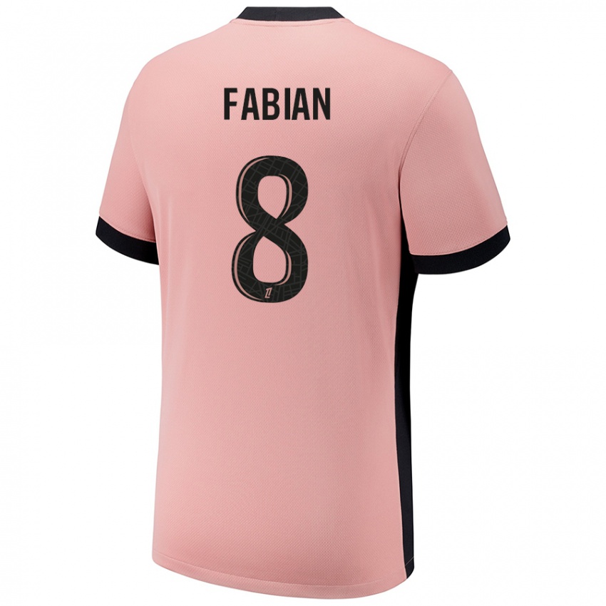 Damen Fabián Ruiz #8 Rostros Ausweichtrikot Trikot 2024/25 T-Shirt Schweiz