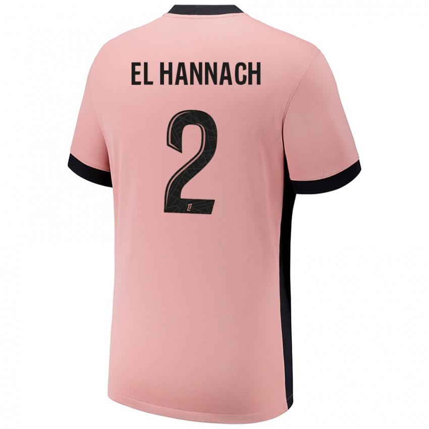 Damen Naoufel El Hannach #2 Rostros Ausweichtrikot Trikot 2024/25 T-Shirt Schweiz