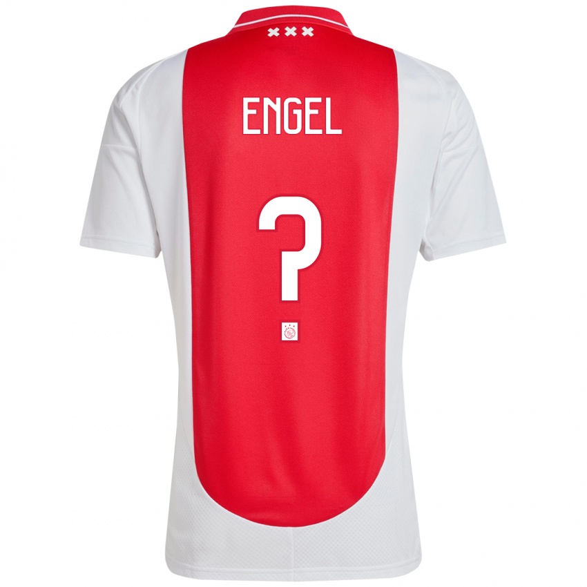 Kinder Mark Engel #0 Rot Weiß Heimtrikot Trikot 2024/25 T-Shirt Schweiz