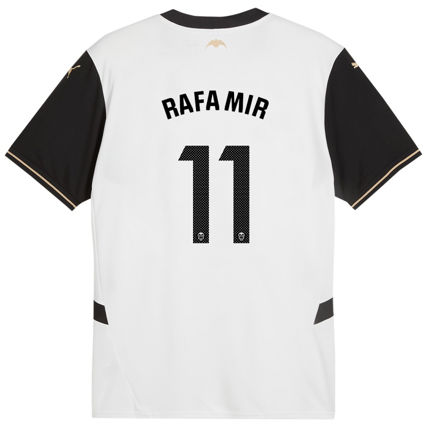 Enfant Maillot Rafa Mir #11 Blanc Noir Tenues Domicile 2024/25 T-Shirt Suisse