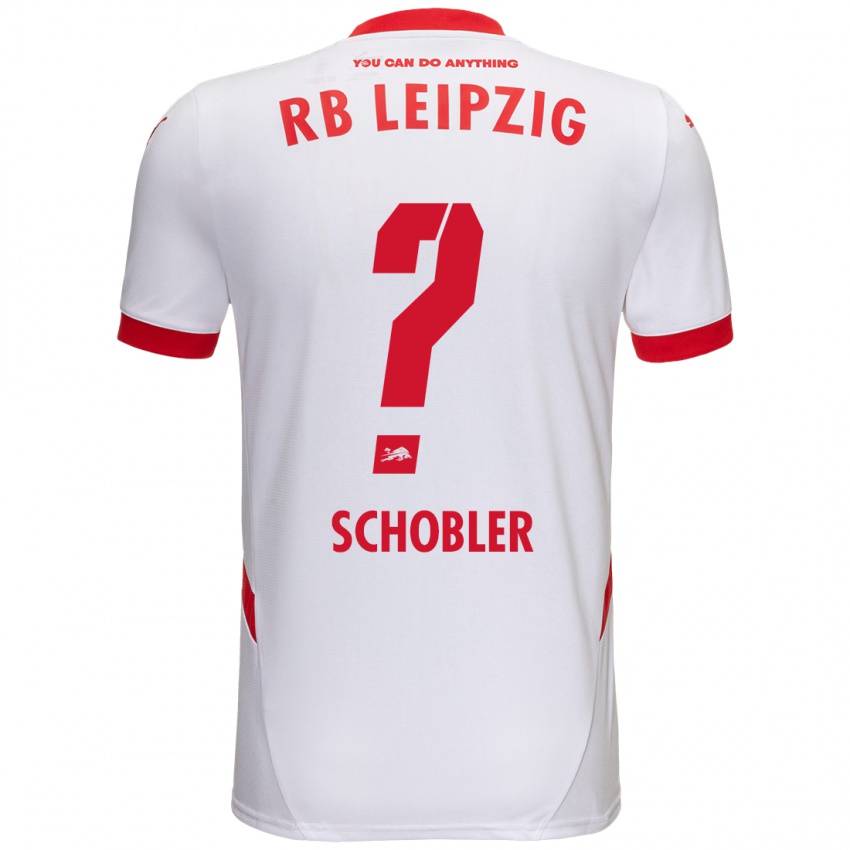 Kinder Laurin Schößler #0 Weiß Rot Heimtrikot Trikot 2024/25 T-Shirt Schweiz