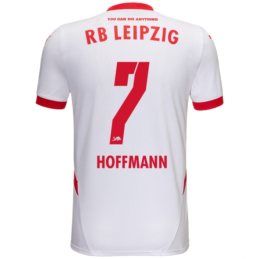 Kinder Giovanna Hoffmann #7 Weiß Rot Heimtrikot Trikot 2024/25 T-Shirt Schweiz