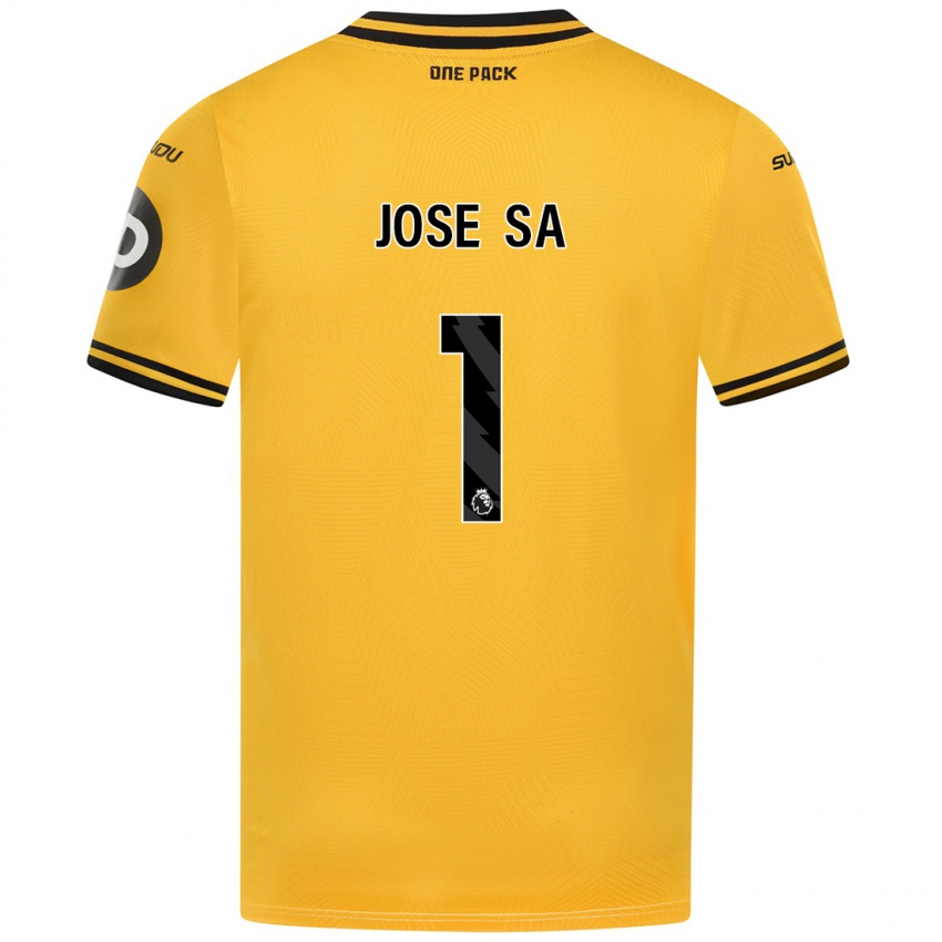 Enfant Maillot Jose Sa #1 Jaune Tenues Domicile 2024/25 T-Shirt Suisse