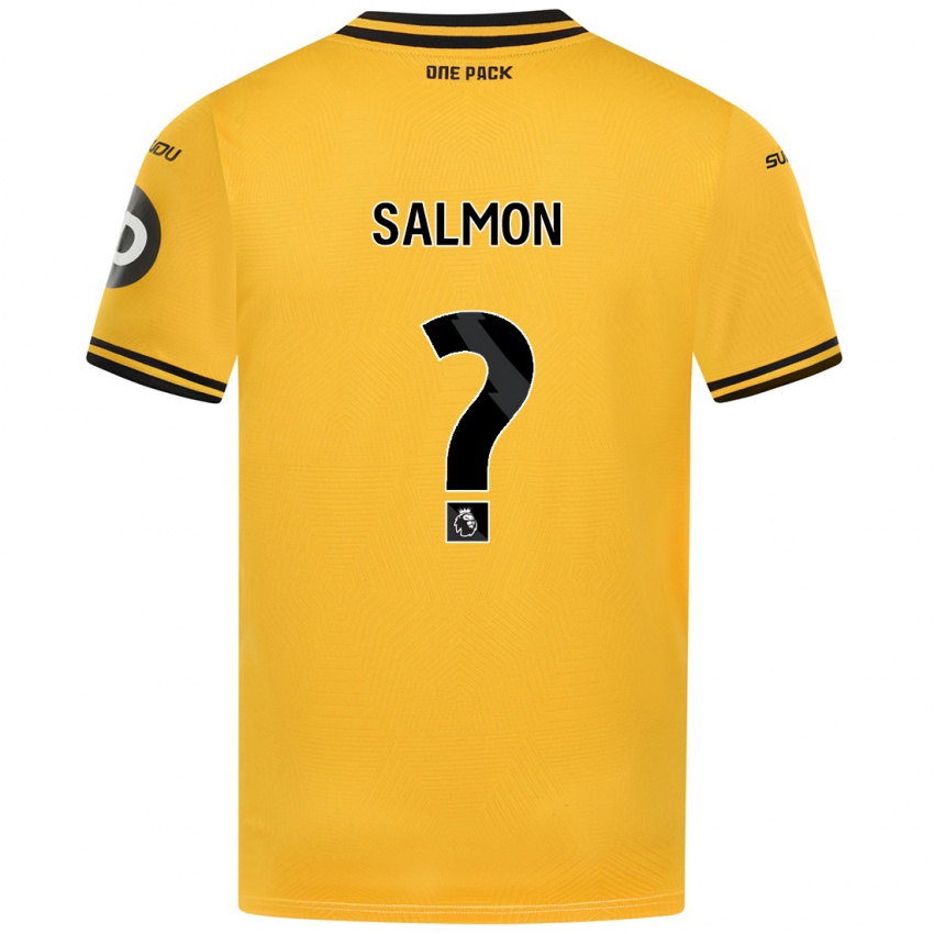 Kinder Fabian Salmon #0 Gelb Heimtrikot Trikot 2024/25 T-Shirt Schweiz