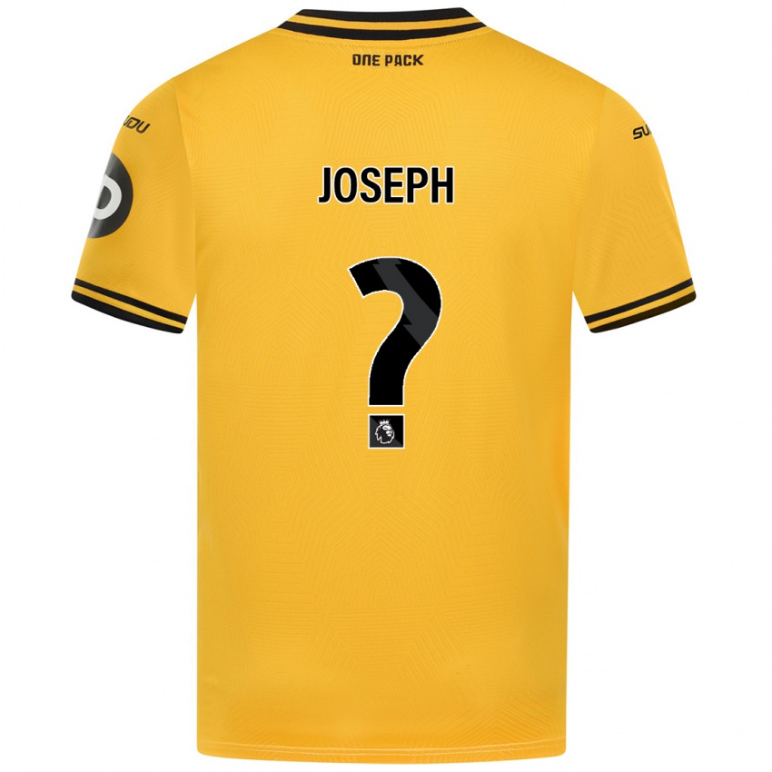 Enfant Maillot Joseph Joseph #0 Jaune Tenues Domicile 2024/25 T-Shirt Suisse