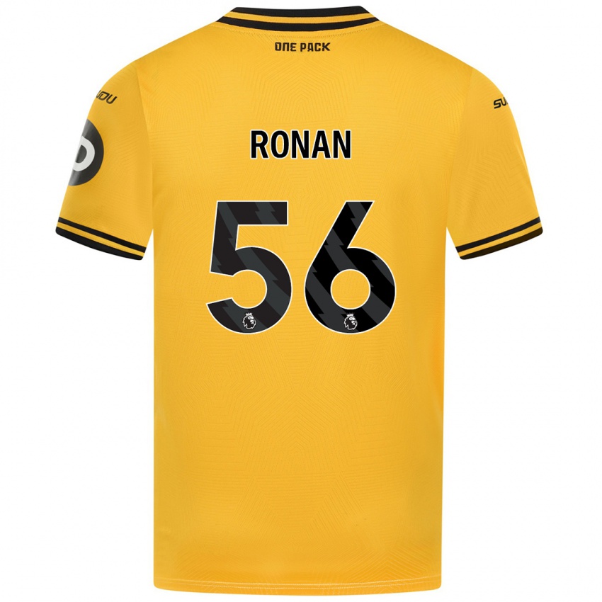 Kinder Connor Ronan #56 Gelb Heimtrikot Trikot 2024/25 T-Shirt Schweiz