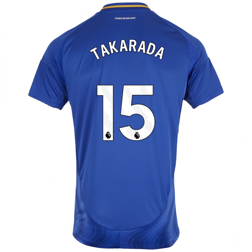 Kinder Saori Takarada #15 Blau Weiß Heimtrikot Trikot 2024/25 T-Shirt Schweiz