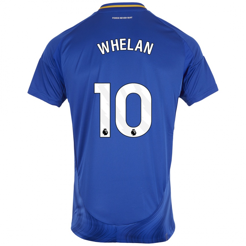 Enfant Maillot Aileen Whelan #10 Bleu Blanc Tenues Domicile 2024/25 T-Shirt Suisse