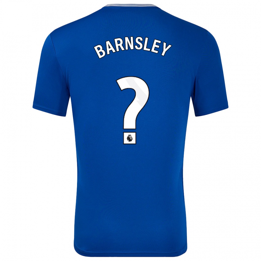 Enfant Maillot Fraser Barnsley #0 Bleu Avec Tenues Domicile 2024/25 T-Shirt Suisse