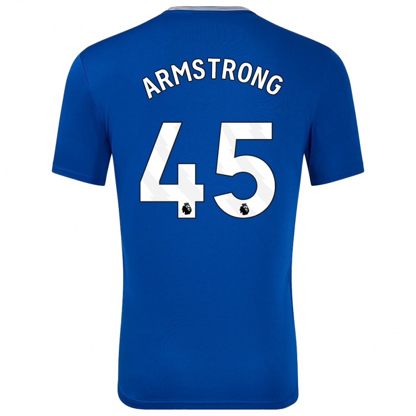 Enfant Maillot Harrison Armstrong #45 Bleu Avec Tenues Domicile 2024/25 T-Shirt Suisse