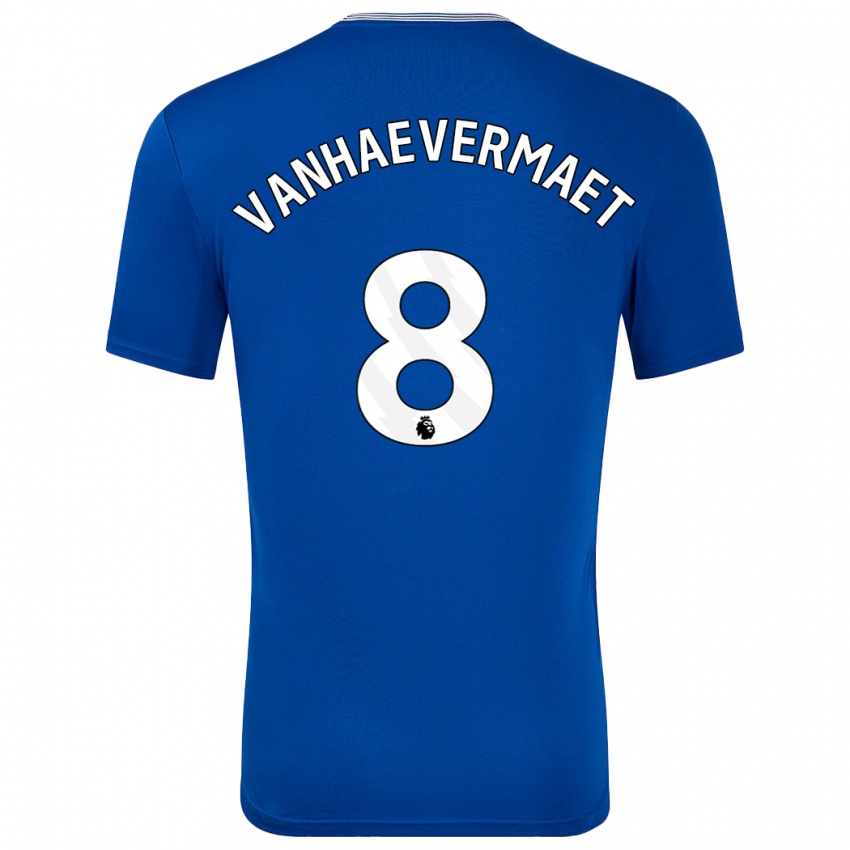 Kinder Justine Vanhaevermaet #8 Blau Mit Heimtrikot Trikot 2024/25 T-Shirt Schweiz