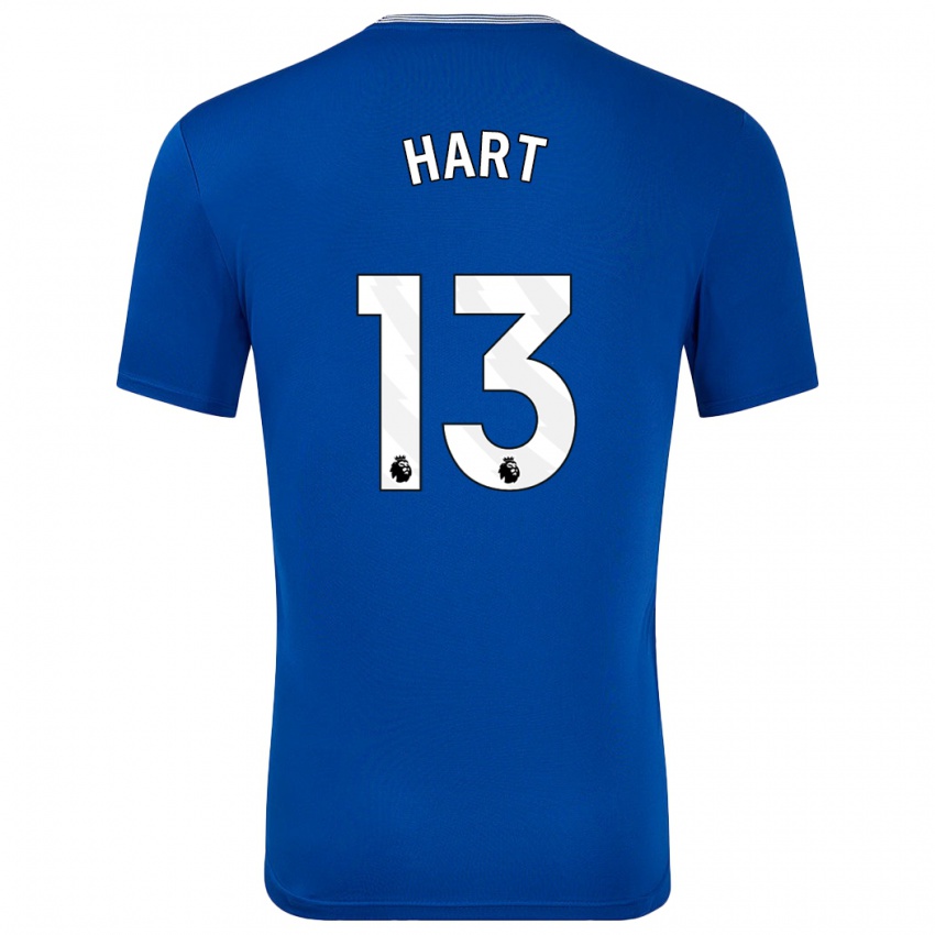 Kinder Libby Hart #13 Blau Mit Heimtrikot Trikot 2024/25 T-Shirt Schweiz