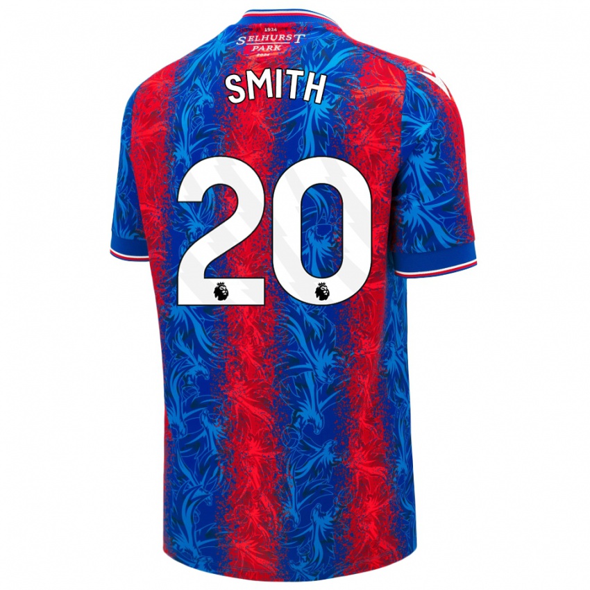 Enfant Maillot Hope Smith #20 Rayures Rouges Et Bleues Tenues Domicile 2024/25 T-Shirt Suisse